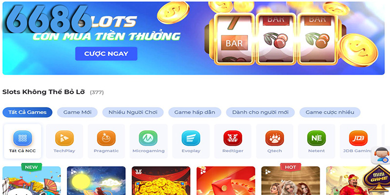 Casino 6686 - Tham gia để đánh bài đổi thưởng cực đã